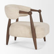 Mercana Lewis Open Back Accent Chair