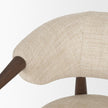 Mercana Lewis Open Back Accent Chair