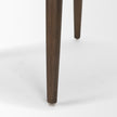 Mercana Abbie Curved Back Oatmeal Fabric Armless Dining Chair