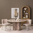 Mercana Rivaro Round 6-Seater Dining Table
