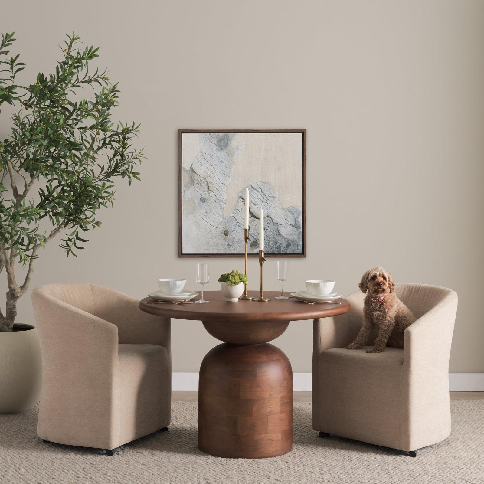 Mercana Sondra Barrel Back Dining Arm Chair