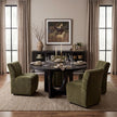 Mercana Wilkins Barrel Back Dining Arm Chair