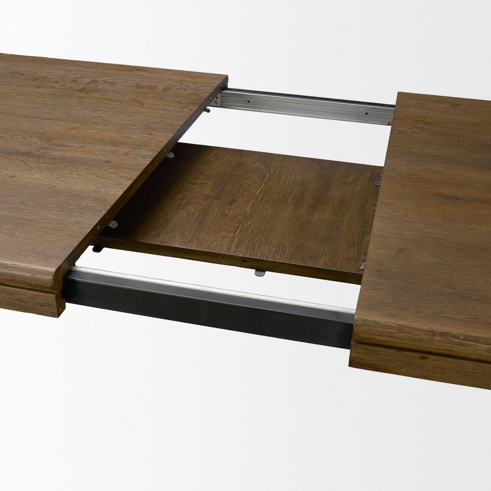 Mercana Kendrix Rectangular 10-Seater Extendable Dining Table