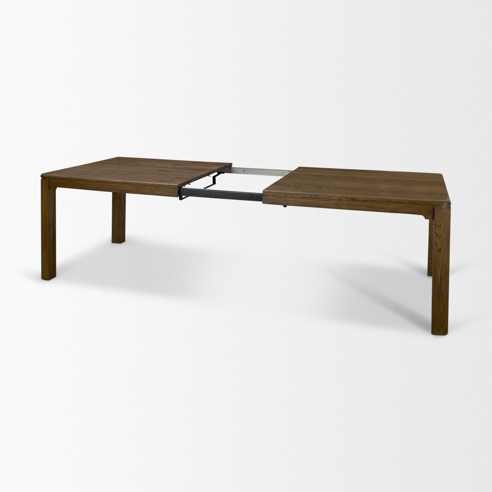 Mercana Kendrix Rectangular 10-Seater Extendable Dining Table