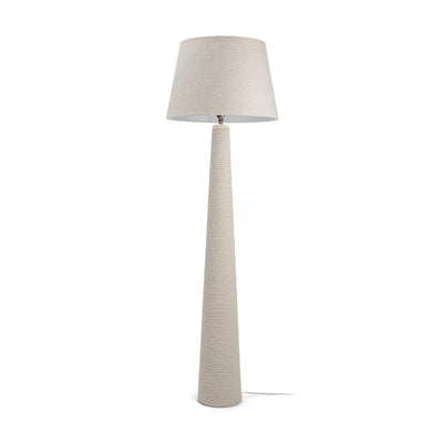 Mercana Newport Woven Rope Tapered Base Floor Lamp