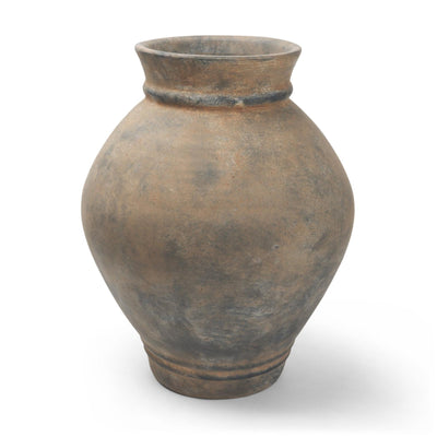 Mercana Cotto Weathered Terracotta Urn Vase