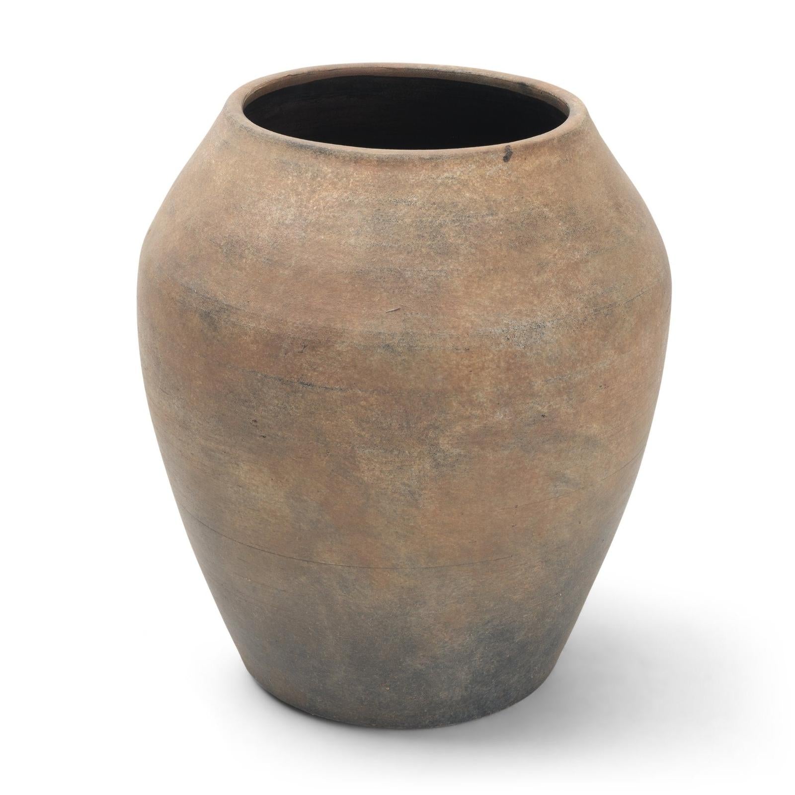 Mercana Cotto Weathered Terracotta Urn Vase