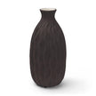 Mercana Tidal Ceramic Rippled Decorative Vase