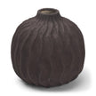 Mercana Tidal Ceramic Rippled Decorative Vase