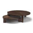 Mercana Stow Walnut Wood Risers - Set of 2