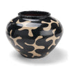 Mercana Bosma Black and Cream Ceramic Urn