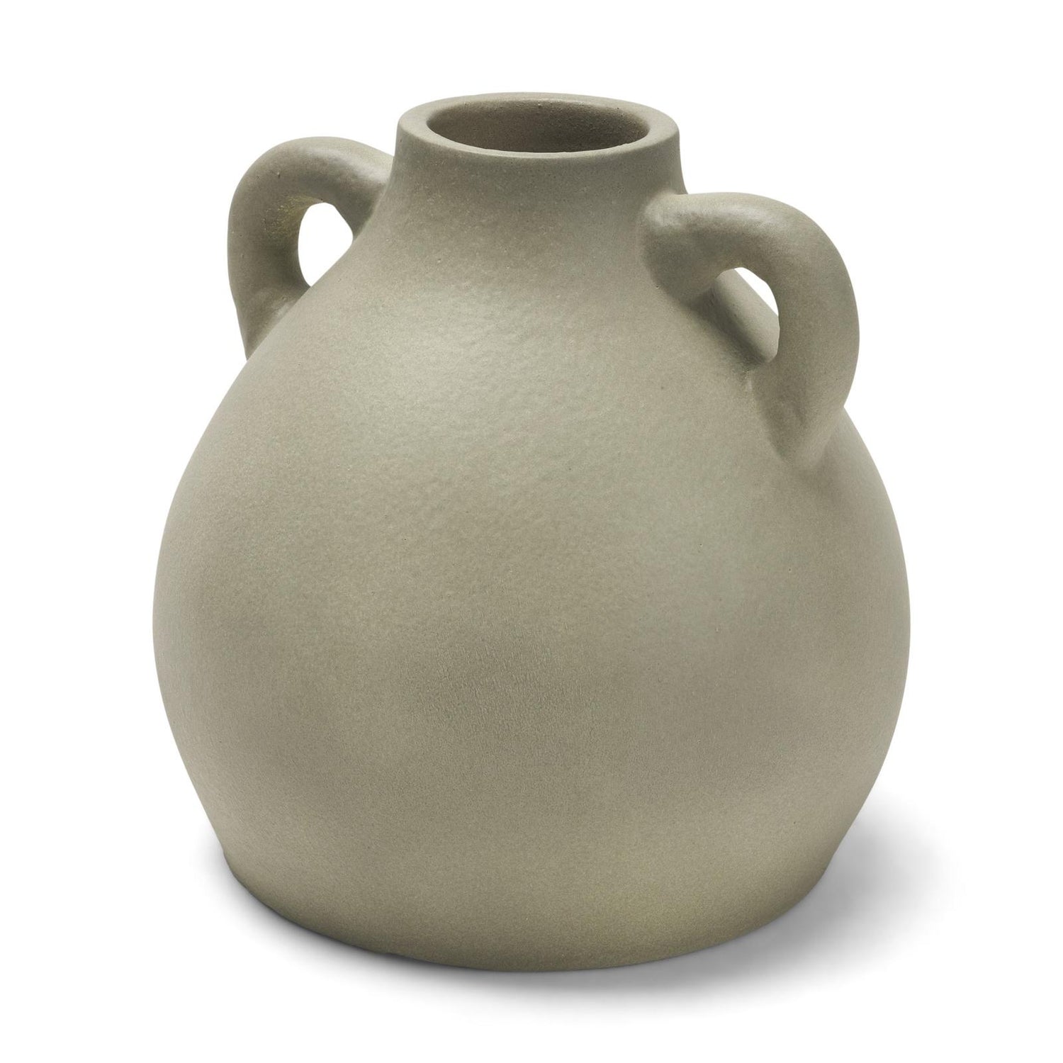 Mercana Cantara Sage Green Ceramic Milk Jug w/ Handles