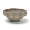 Mercana Konya Earthen Gray-Brown Dotted Paper Mache Centerpiece Bowl