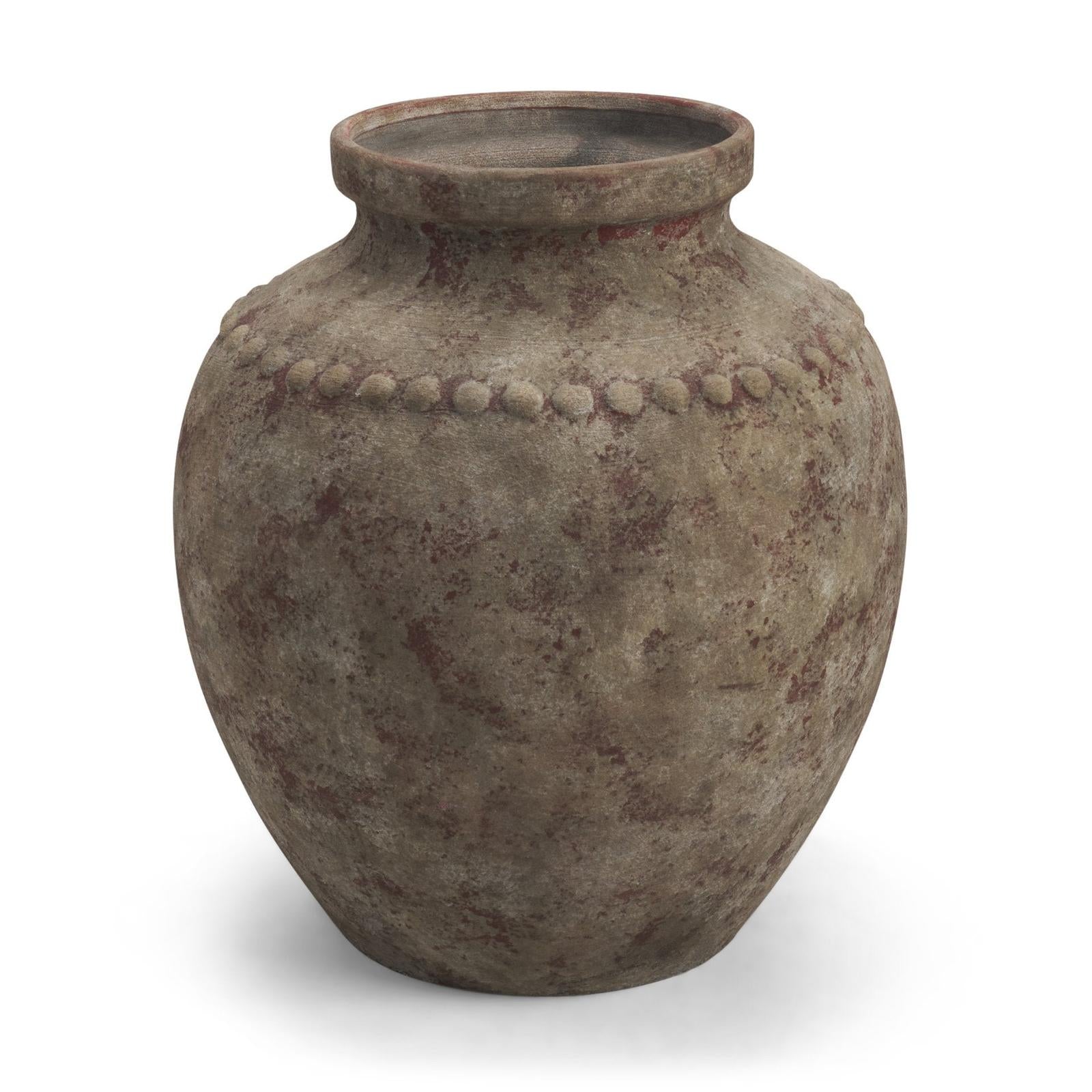 Mercana Mattone Rustic Weather Terracotta Vase