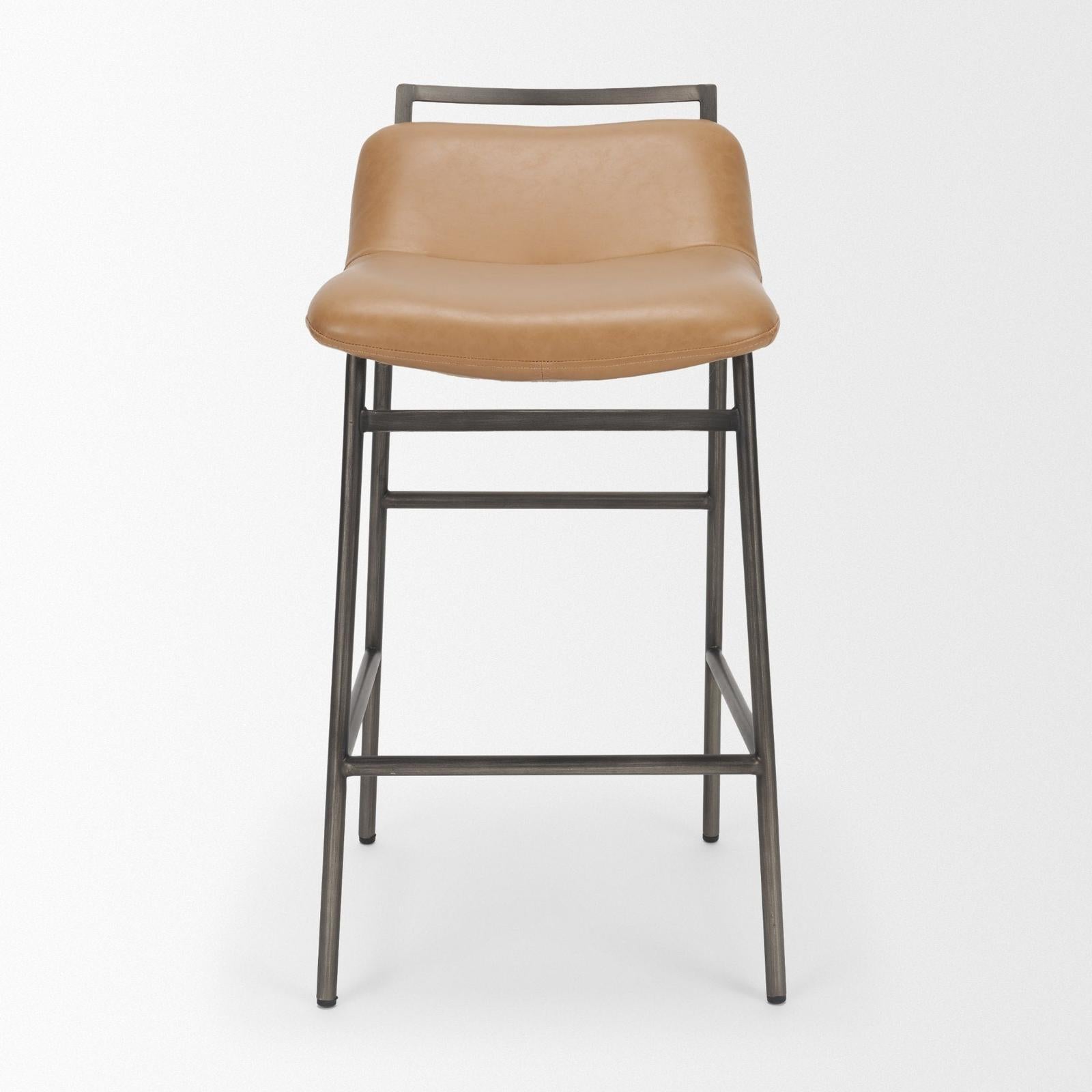 Mercana Kavalan Metal Frame Counter Stool