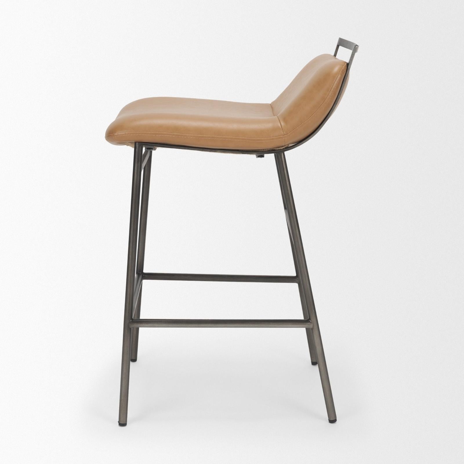 Mercana Kavalan Metal Frame Counter Stool