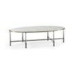 Jonathan Charles Hamilton Oval Cocktail Table ( 496064-SDG-M025 )