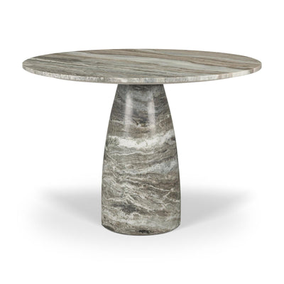 Mercana Allyson 42" Round 4-Seater Pedestal Dining Table