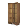 Mercana Winsford Two-Tone Oak Display Cabinet w/ Glass Doors