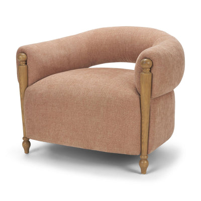 Mercana Margaux Open Back Barrel Accent Chair