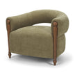 Mercana Margaux Open Back Barrel Accent Chair