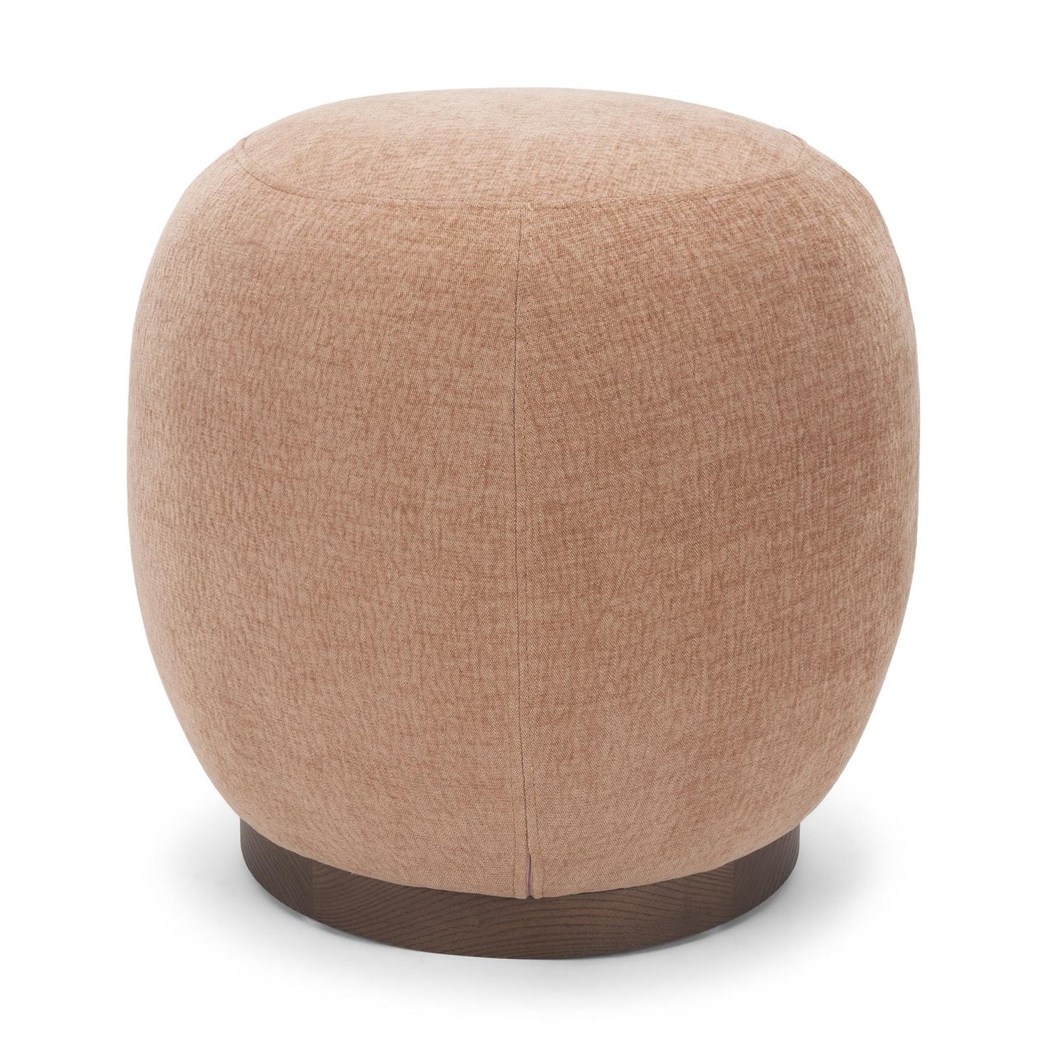 Mercana Siren Ash Wood Round Accent Stool