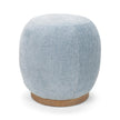 Mercana Siren Ash Wood Round Accent Stool