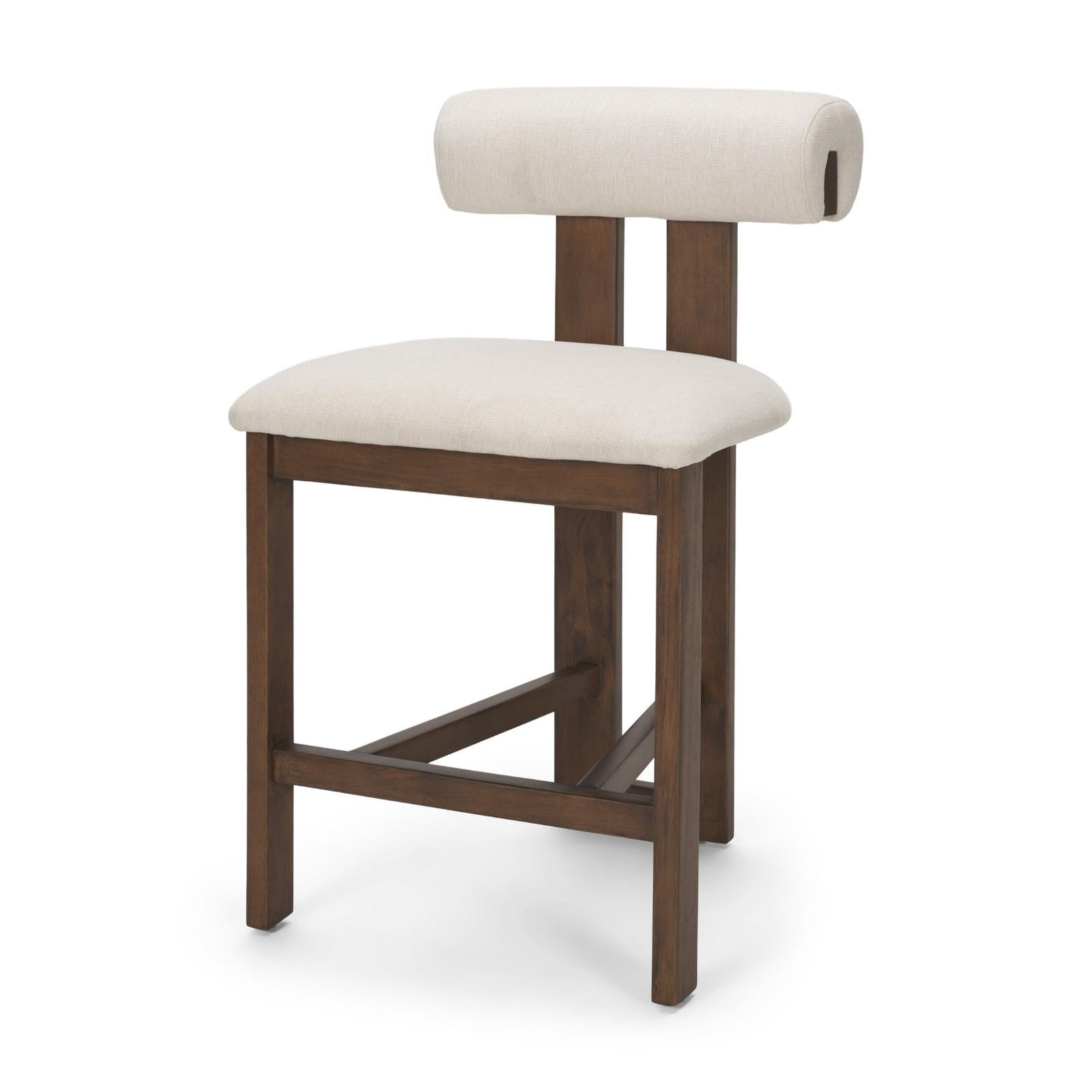 Mercana Tribeca Curve Open Back Tripod Frame Counter Stool