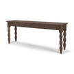 Mercana Angeline Spool Turned 2 Drawers Console Table