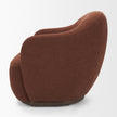 Mercana Hudson Fabric Upholstered Swivel Chair
