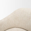 Mercana Hudson Fabric Upholstered Swivel Chair