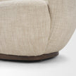 Mercana Hudson Fabric Upholstered Swivel Chair