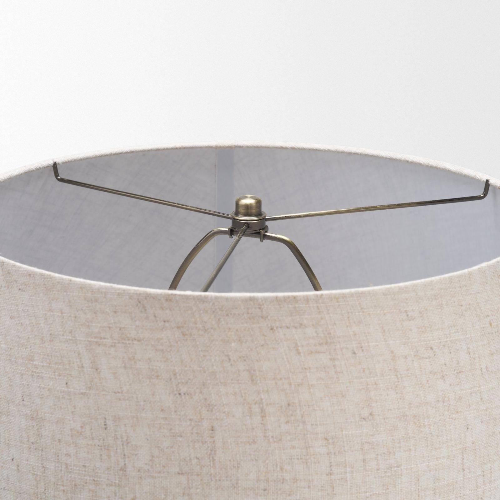Mercana Newport Woven Rope Tapered Base Floor Lamp