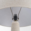 Mercana Newport Woven Rope Tapered Base Floor Lamp