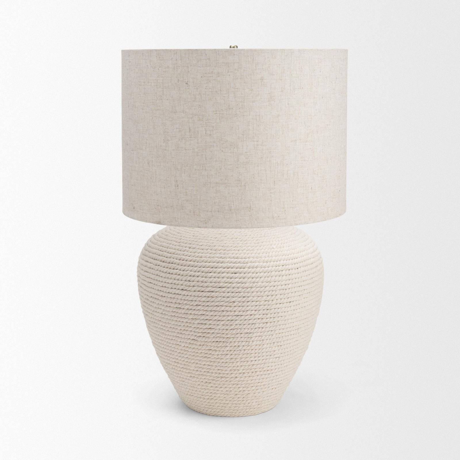 Mercana Newport Woven Rope Table Lamp
