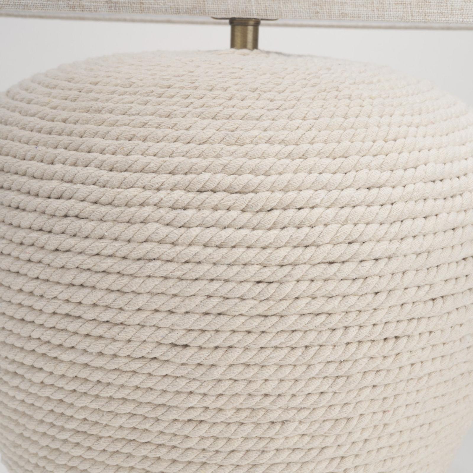 Mercana Newport Woven Rope Table Lamp