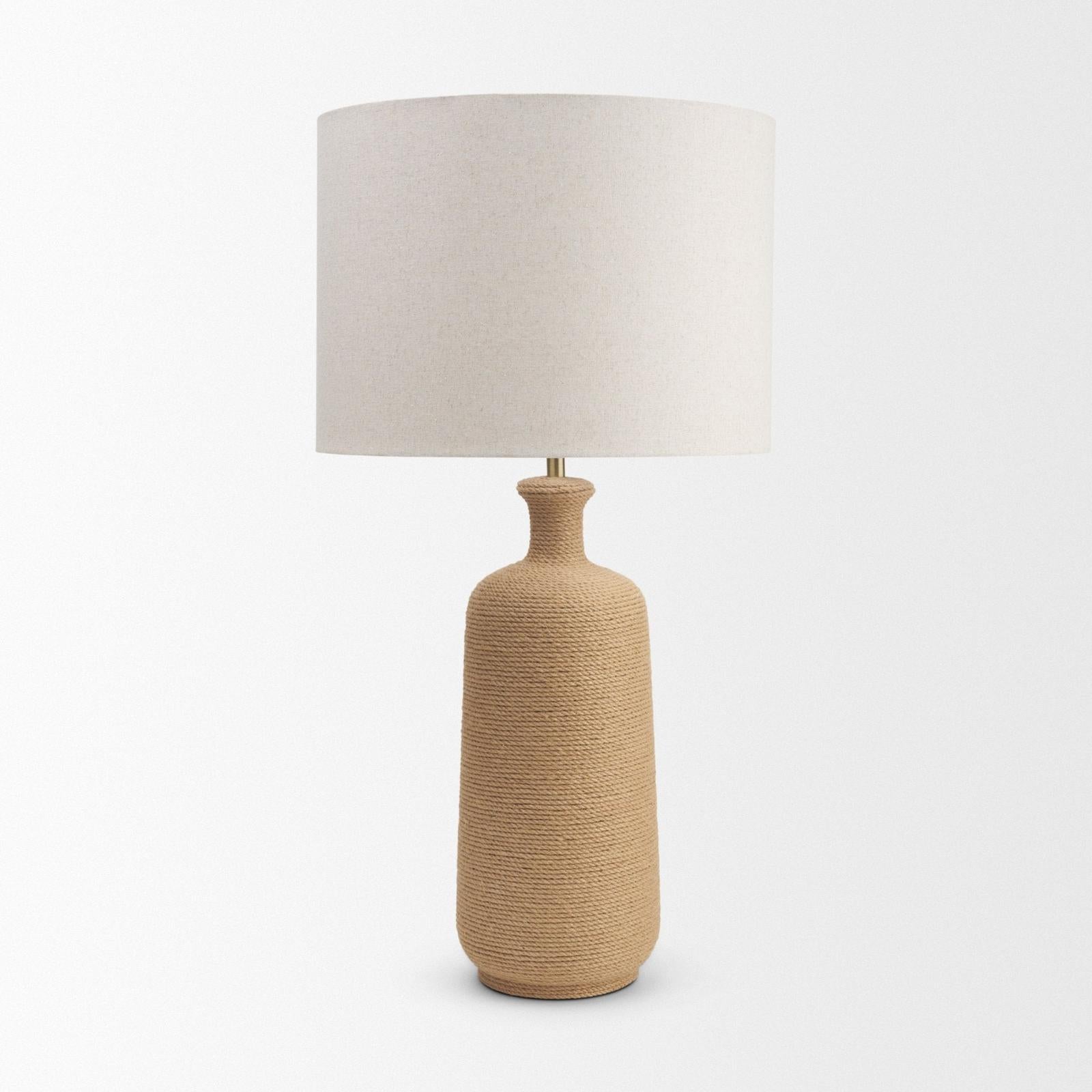 Mercana Portofino Abaca Rope Table Lamp