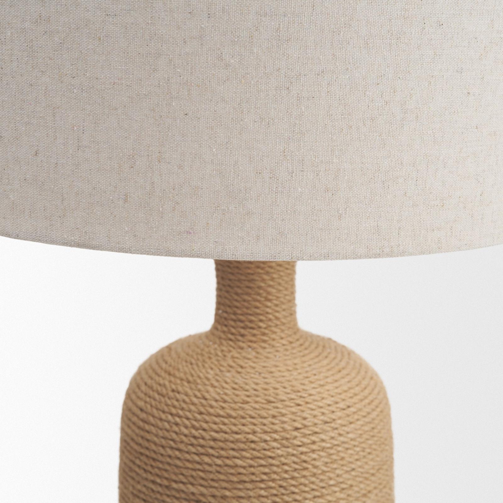 Mercana Portofino Abaca Rope Table Lamp