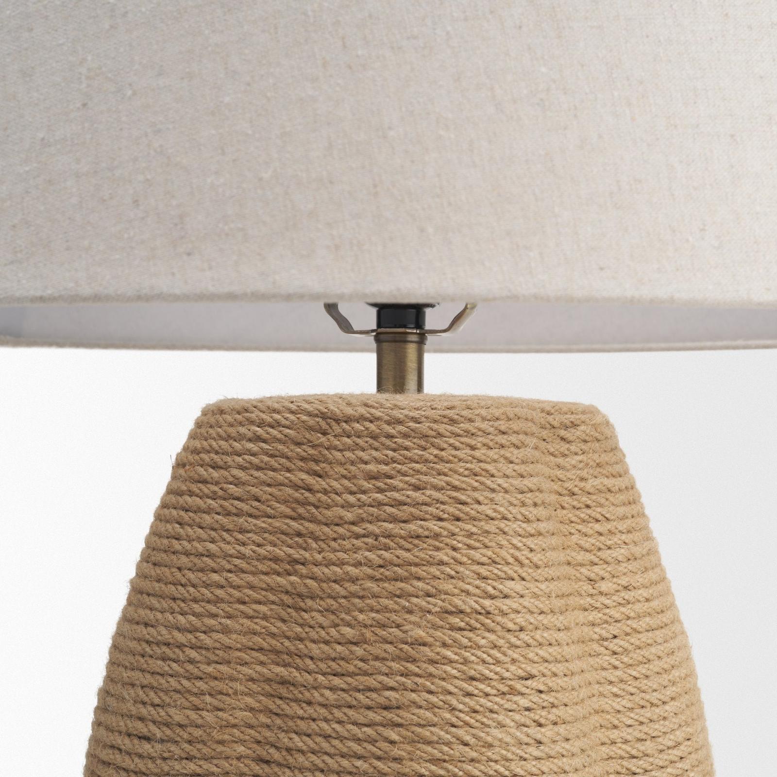 Mercana Portofino Abaca Rope Table Lamp