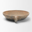 Mercana Cotto Round w/ Handles Weathered Terracotta Decorative Bowl