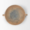 Mercana Cotto Round w/ Handles Weathered Terracotta Decorative Bowl