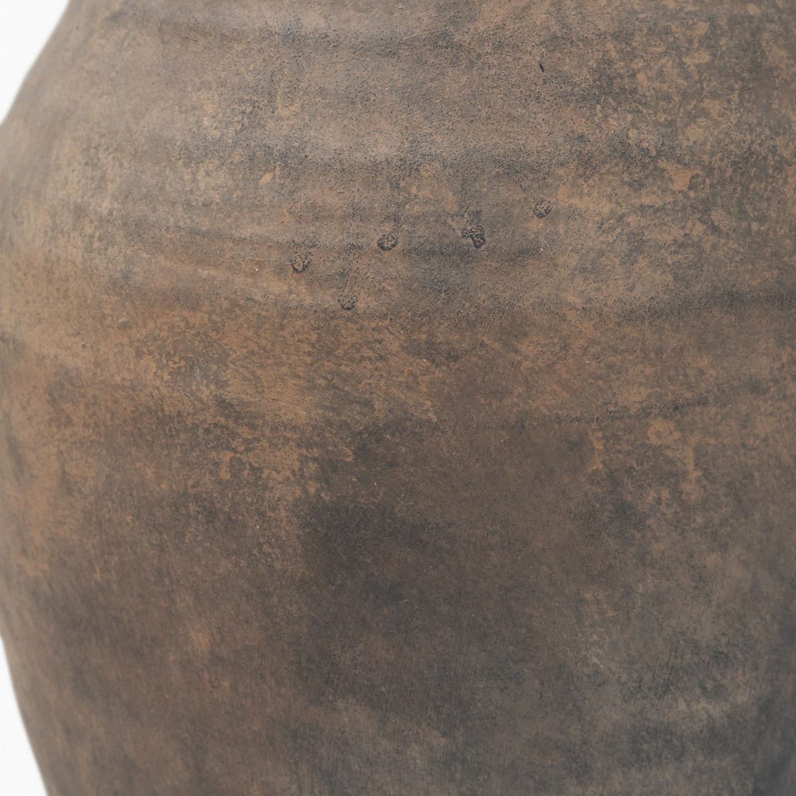 Mercana Cotto Weathered Terracotta Urn Vase