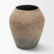 Mercana Cotto Weathered Terracotta Urn Vase