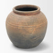 Mercana Cotto Weathered Terracotta Urn Vase