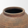 Mercana Cotto Weathered Terracotta Urn Vase