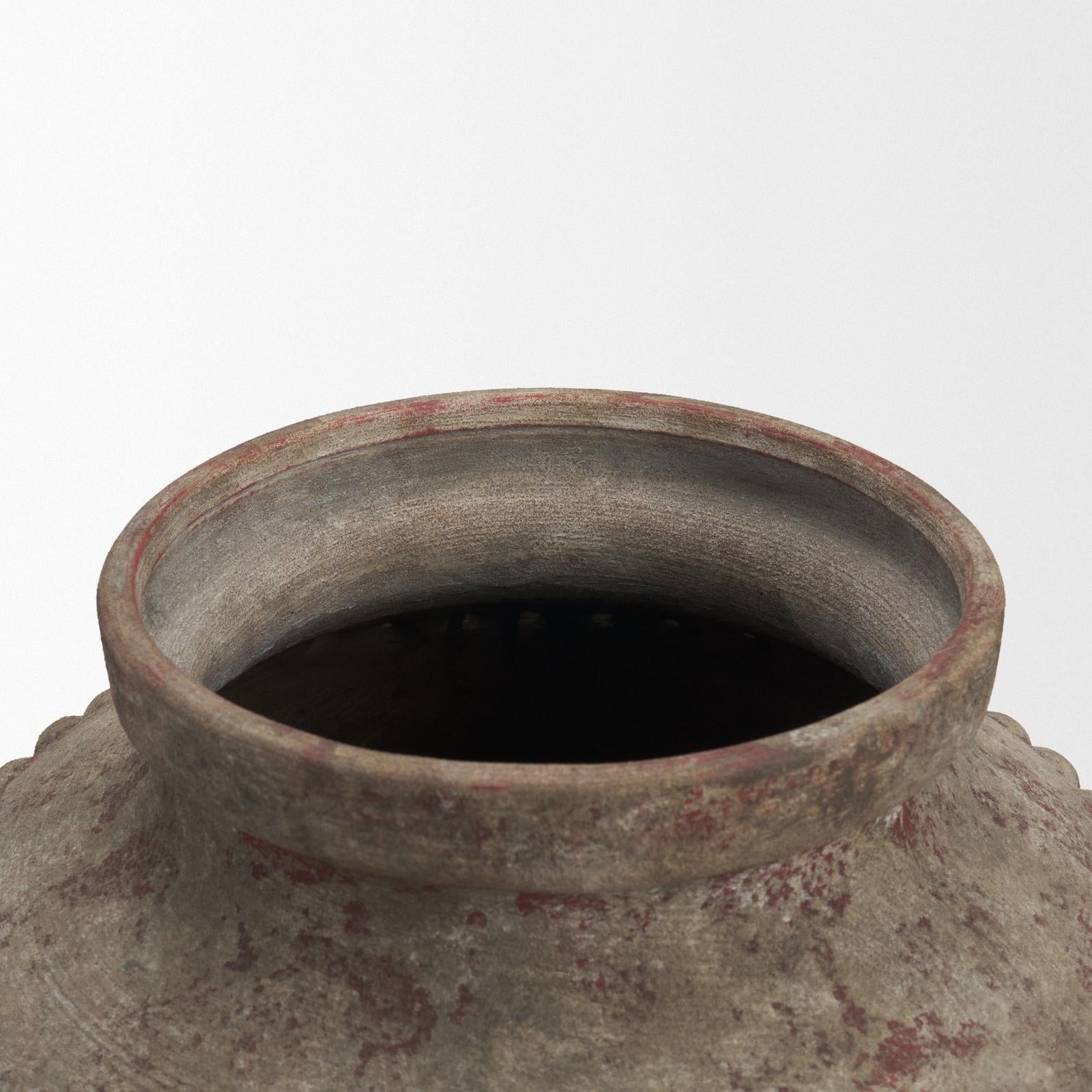 Mercana Mattone Rustic Weather Terracotta Vase