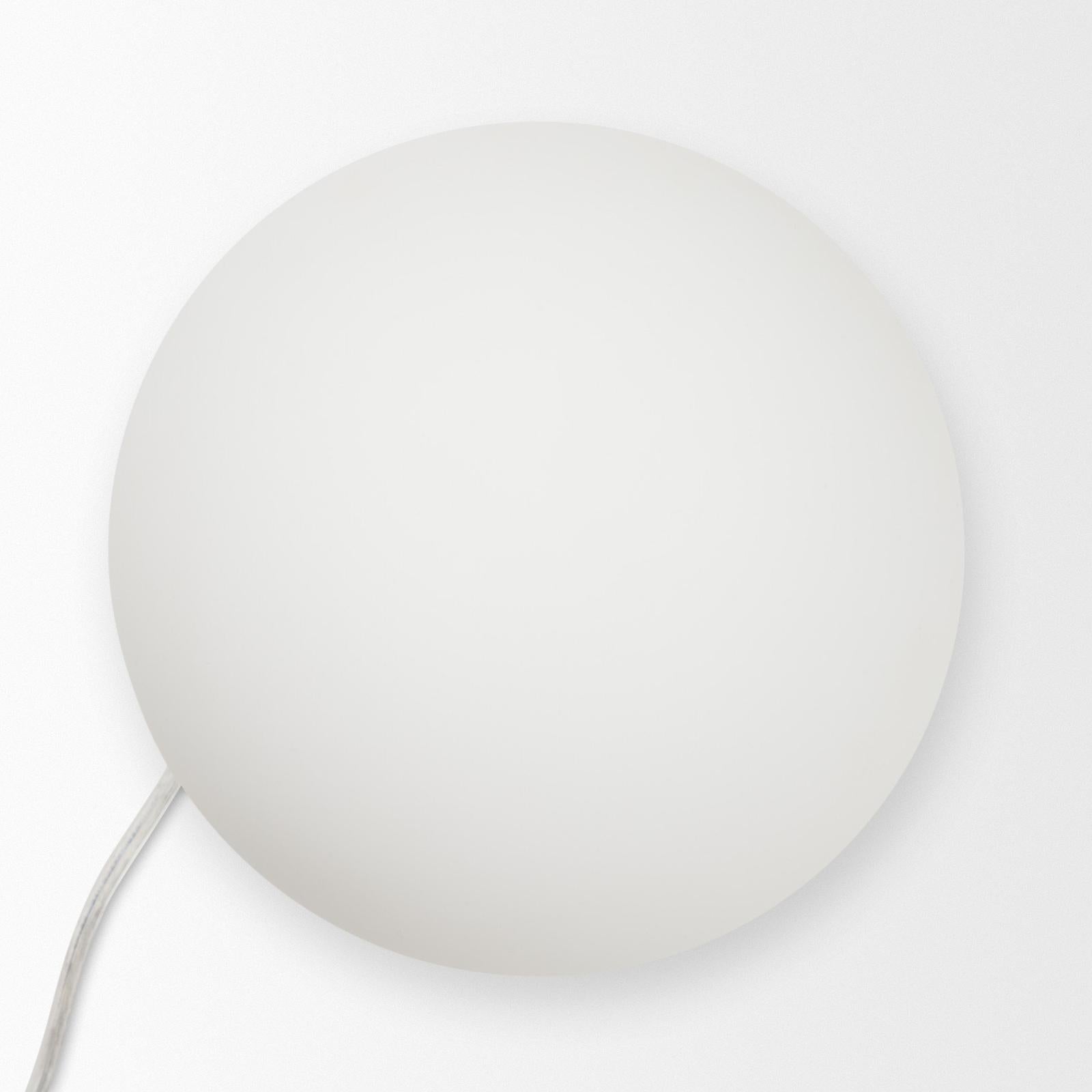 Mercana Caldo Marble Base w/ Frosted Glass Globe Table Lamp