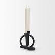 Mercana Serpens Black Metal Candle Holder