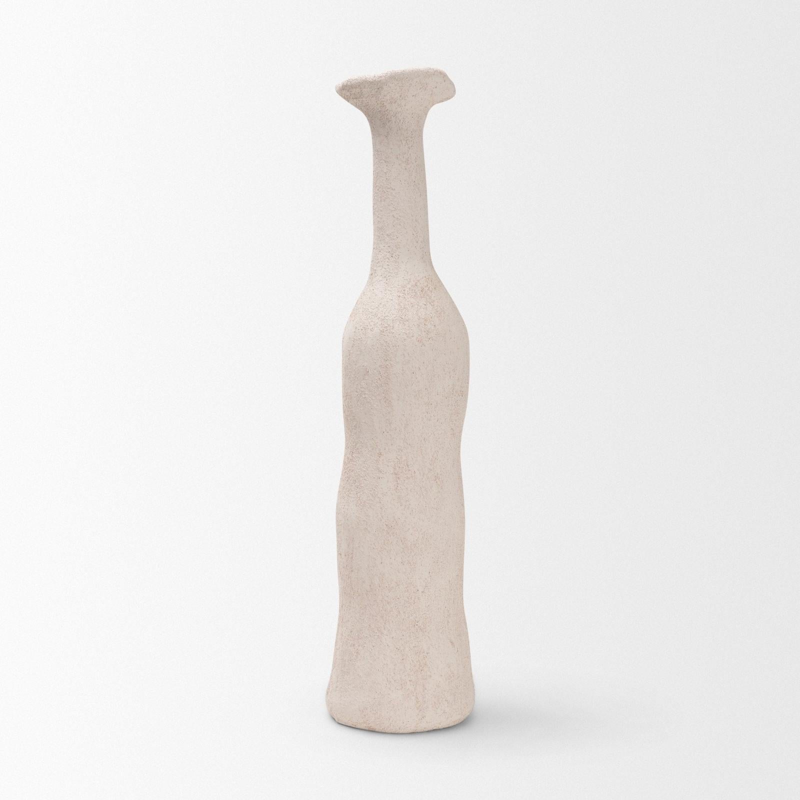 Mercana Runa Ceramic Rustic Decorative Bottle