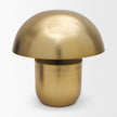 Mercana Orlo Gold Metal Mushroom Table Lamp